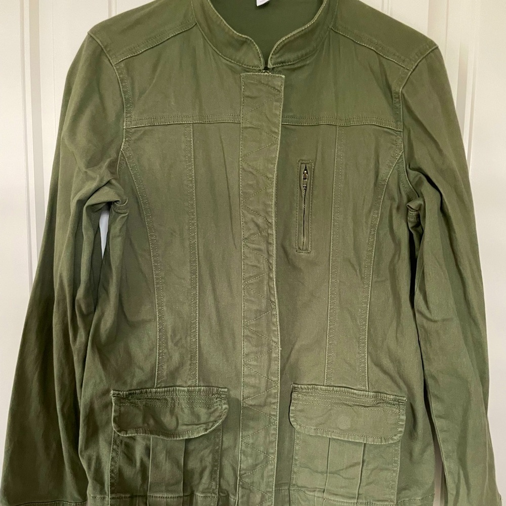 Olive colored jacket